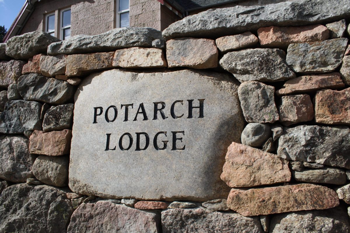 Potarch Lodge at Ballogie Estate.