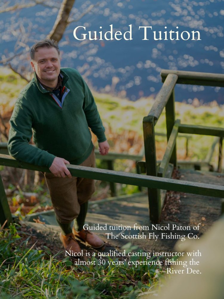 Guided tuition on the River Dee at Ballogie Estate