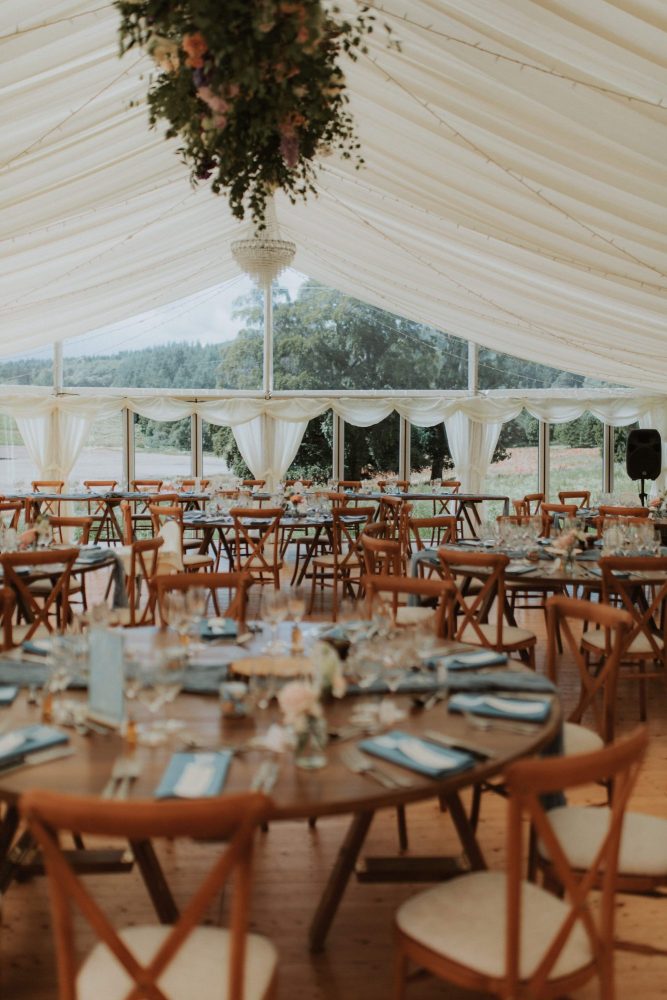Marquee Wedding Venue Scotland, Ballogie House, Exclusive Use, Aberdeenshire